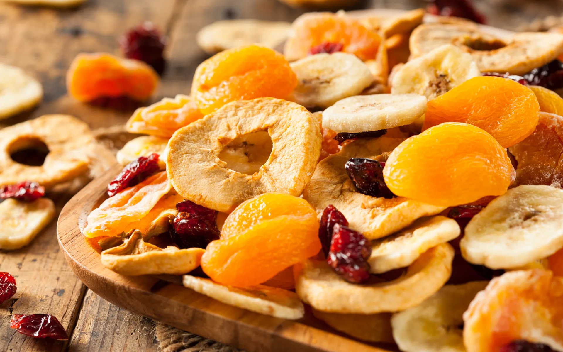 Línea de empaque de frutos secos y frutas deshidratadas
