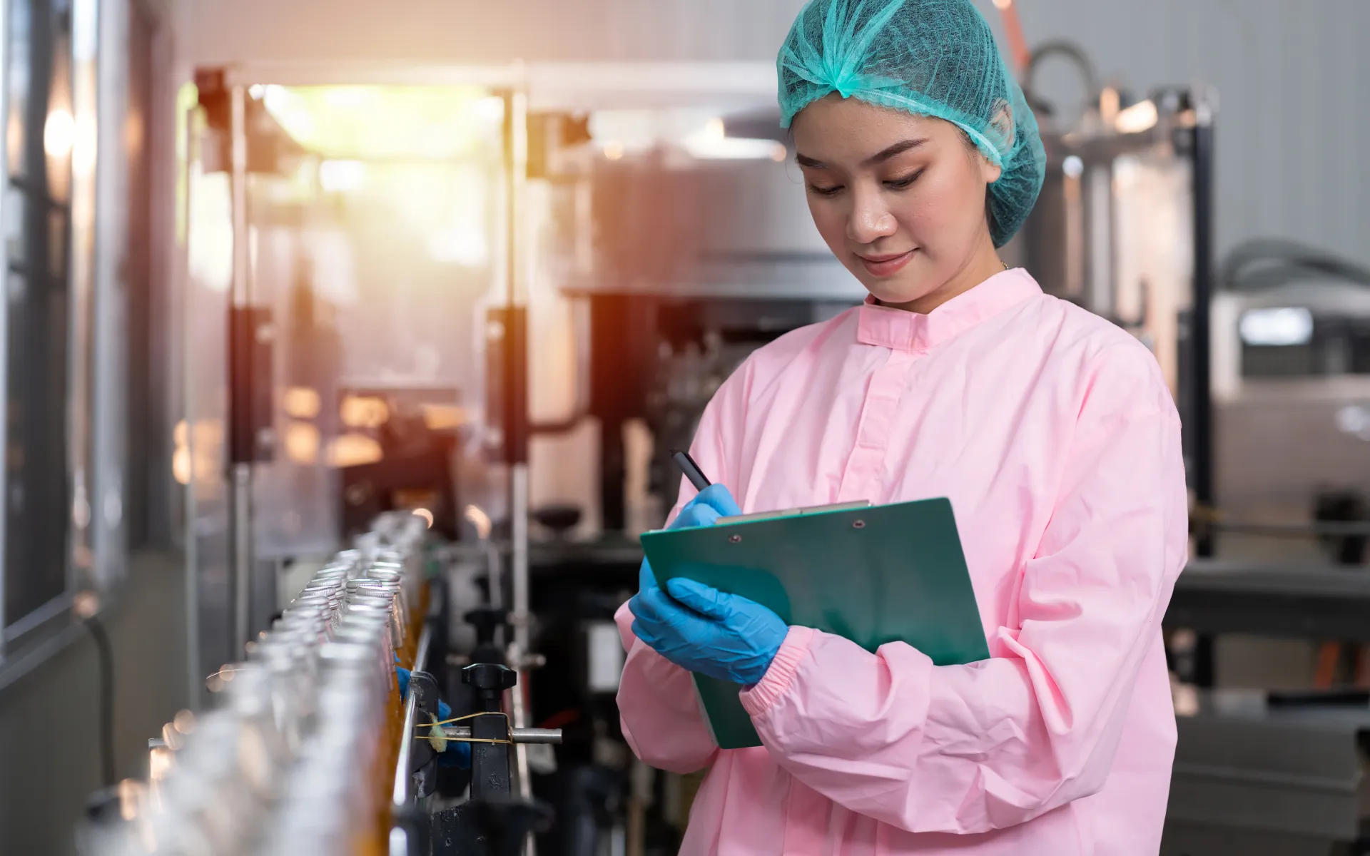 Food co-packer production line