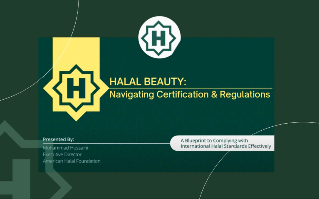 Webinar on Halal Certification for Cosmetics